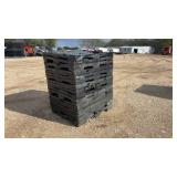 Lot of Plastic Nesting Pallets