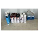 Lot of Paint, Paint Thinner, Coating and Primer