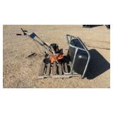 Garden Tiller & Feed Trough