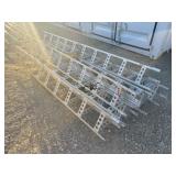 Lot of (9) 10ï¿½ Section Antenna Towers