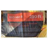 NEW 5 Rolls of Copperweld 10/3 NM-B 250ft/Roll