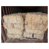 Lot of Approx. 108 Square Bales of Straw Hay
