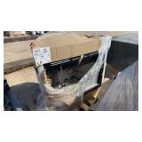 Insulated Grey STK Wood/Gas Fireplace