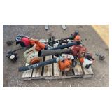 Pallet Lot of Misc Lawn Equipment