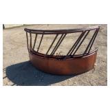 Disassembled Metal Hay Ring