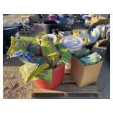 Lot of Sprinklers, Weed Killer, Fertilizers