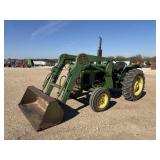 John Deere 1250 w/JD100 Loader 2WD