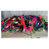 Lot of Assorted Pet Leashes and Collars