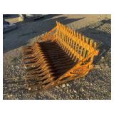 Quick Attach Rock Rake