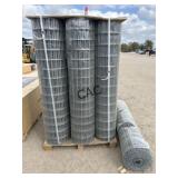 NEW All-Metal 9 Rolls of Galvanized Field Fence