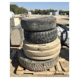 Lot of 4 Assorted Tires