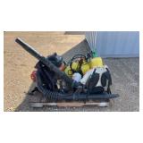 Pallet Lot of Misc Lawn Equipment