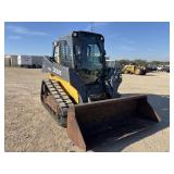 John Deere 323E Cab/Air Tracked Skid Steer