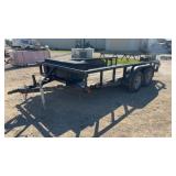 Homemade Flatbed Trailer (BOS)