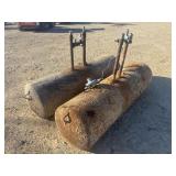 Lot of 2 Propane Tank