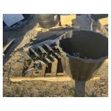 Lot of New Auger Bit, Bit Tips & Linkage Draw Bars