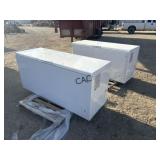 Lot of (2) 72"x33" Deep Freezers