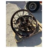 Lot of 3 Wagon Wheels