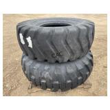Set of 2 Loader Tires 20.5-25