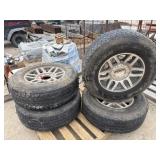 Set of 4 Ford Stock Wheels/Tires