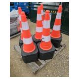 NEW All-Metal 60ct Traffic Cones