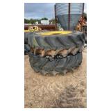 Lot of 2 Tractor Tires 20.8-38
