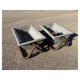 Set of 2 Water Troughs