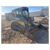 John Deere 319E Cab Tracked Skid Steer