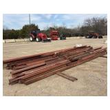 Huge Lot of Assorted Size Beams for Metal Shop