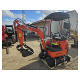 NEW AGT QK18K-C Mini Excavator w/Kubota Diesel