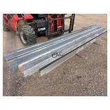 Lot of Approx.15 Galvanized I-Beams