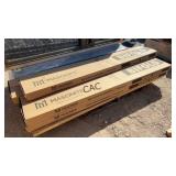 Pallet Lot of Wooden Doors and Vinyl Shutters