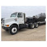 *1994 International w/1973 Hyster Trailer