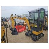 NEW AGT QK18RXS-C Cab/Air Mini Excavator