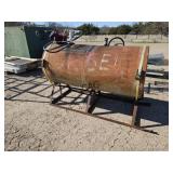 250 Gallon Diesel Tank on Skid
