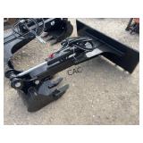 NEW GIYI Skid Steer Backhoe