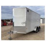 *2023 Alcom Stealth 7X14 Enclosed Trailer