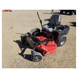 Gravely ZT52HD ZTR Mower, 608.4hrs