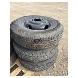Lot of 3 Goodride 235/80R16 Tires