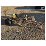 Homemade Log Splitter