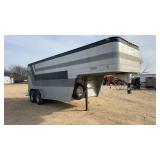 *Silver Sierra Gooseneck Cargo Trailer