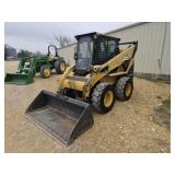 Caterpillar 268B Cab/Air Skid Steer