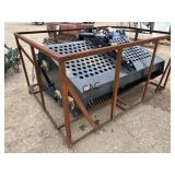 Skid Steer Landscape Rake Rock Attachment