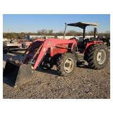 Massey Ferguson 4245 w/1032 Loader/Bucket, 4WD