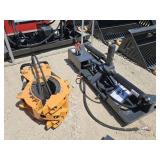 NEW Land Honor Skid Steer Rotating Grapple