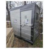 NEW All-Metal Portable Bathroom w/Shower