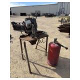 Table Saw and Fire Extinguisher