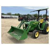 John Deere 3038E w/D160 Loader/Bucket