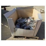 Pallet Lot of Red Lava Rock Bags