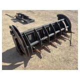 Skid Steer Rock Grapple Bucket